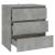 Servantă, gri beton, 70x41x75 cm, lemn prelucrat GartenMobel Dekor