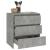 Servantă, gri beton, 70x41x75 cm, lemn prelucrat GartenMobel Dekor
