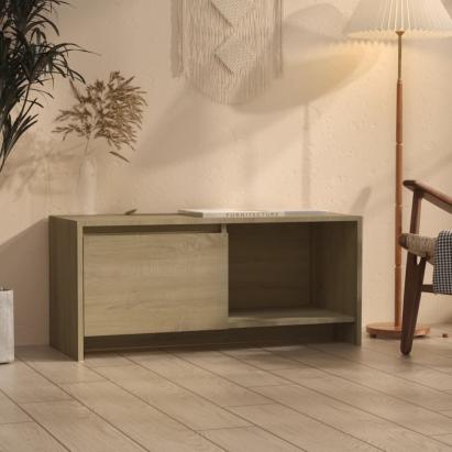 Comodă TV, stejar sonoma, 90x35x40 cm, PAL GartenMobel Dekor
