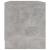 Comodă TV, gri beton, 90x35x40 cm, PAL  GartenMobel Dekor