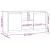Comodă TV, gri beton, 102x37,5x52,5 cm, PAL  GartenMobel Dekor