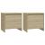 Noptiere, 2 buc., stejar sonoma, 45x34x44,5 cm, PAL GartenMobel Dekor