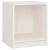 Noptiere, 2 buc., alb, 35,5x33,5x41,5 cm, lemn masiv de pin GartenMobel Dekor