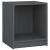 Noptiere, 2 buc., gri, 35,5x33,5x41,5 cm, lemn masiv de pin GartenMobel Dekor