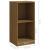 Dulap lateral, maro miere, 35,5x33,5x76 cm, lemn masiv de pin GartenMobel Dekor