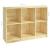 Bibliotecă, 104x33x76 cm, lemn masiv de pin GartenMobel Dekor