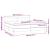 Pat box spring cu saltea, negru, 200x200 cm, textil GartenMobel Dekor