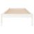 Cadru de pat single, alb, 90x190 cm, lemn masiv GartenMobel Dekor