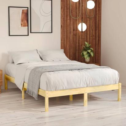 Cadru de pat King Size, 150x200 cm, lemn masiv GartenMobel Dekor