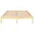 Cadru de pat Super King, 180x200 cm, lemn masiv GartenMobel Dekor