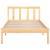 Cadru de pat single, 90x190 cm, lemn masiv de pin GartenMobel Dekor