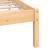 Cadru de pat single, 90x190 cm, lemn masiv de pin GartenMobel Dekor