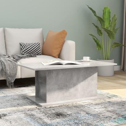 Măsuță de cafea, gri beton, 102x55,5x40 cm, PAL GartenMobel Dekor