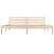 Cadru de pat Super King, 180x200 cm, lemn masiv de pin GartenMobel Dekor
