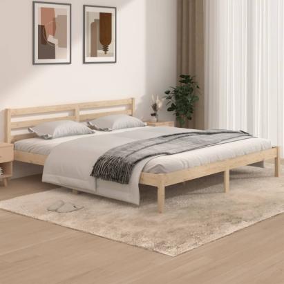 Cadru de pat Super King, 180x200 cm, lemn masiv de pin GartenMobel Dekor