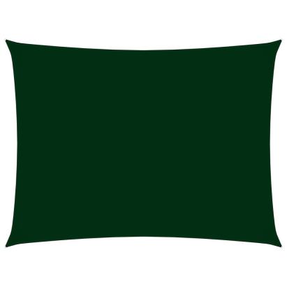 Parasolar verde închis 2x4,5 m țesătură oxford dreptunghiular GartenMobel Dekor