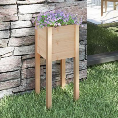 Jardinieră de grădină, 31x31x70 cm, lemn masiv de pin GartenMobel Dekor