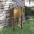 Jardinieră de grădină, maro miere, 31x31x70 cm, lemn masiv pin GartenMobel Dekor