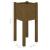 Jardiniere grădină 2 buc. maro miere 31x31x70 cm lemn masiv pin GartenMobel Dekor