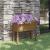Jardinieră de grădină, maro miere, 70x31x70 cm, lemn masiv pin GartenMobel Dekor