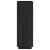 Bibliotecă/Separator cameră negru 40x35x103 cm lemn masiv pin GartenMobel Dekor