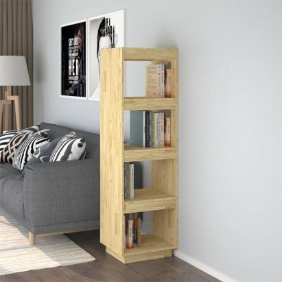 Bibliotecă/Separator cameră, 40x35x135 cm, lemn masiv de pin GartenMobel Dekor