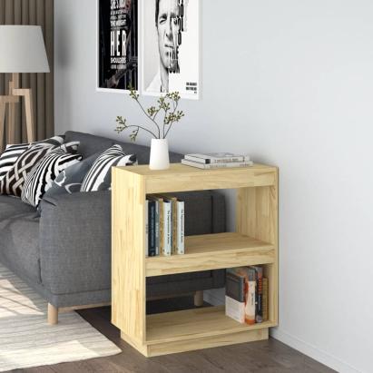 Bibliotecă, 60x35x71 cm, lemn masiv de pin GartenMobel Dekor