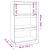 Bibliotecă/Separator cameră, 60x35x103 cm, lemn masiv pin GartenMobel Dekor