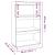 Bibliotecă/Separator cameră maro miere 60x35x103cm lemn pin GartenMobel Dekor