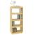 Bibliotecă/Separator cameră, 60x35x103 cm, lemn masiv pin GartenMobel Dekor