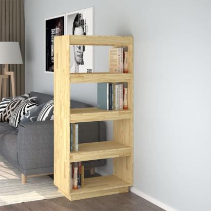 Bibliotecă/Separator cameră, 60x35x103 cm, lemn masiv pin GartenMobel Dekor