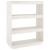 Bibliotecă/Separator cameră, alb, 80x35x103 cm, lemn masiv pin GartenMobel Dekor