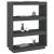 Bibliotecă/Separator cameră, gri, 80x35x103 cm, lemn masiv pin GartenMobel Dekor
