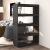 Bibliotecă/Separator cameră, gri, 80x35x135 cm, lemn masiv pin GartenMobel Dekor