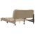 Cadru de pat lumini LED, cappuccino, 140x200 cm piele ecologică GartenMobel Dekor