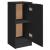 Servante, 2 buc., negru, 30x30x70 cm, lemn prelucrat GartenMobel Dekor