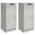 Servante, 2 buc., gri beton, 30x30x70 cm, lemn compozit GartenMobel Dekor