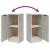 Servante, 2 buc., gri beton, 30x30x70 cm, lemn compozit GartenMobel Dekor