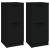 Servante, 2 buc., negru, 30x30x70 cm, lemn prelucrat GartenMobel Dekor