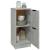 Servante, 2 buc., gri beton, 30x30x70 cm, lemn compozit GartenMobel Dekor