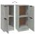 Servante, 2 buc., gri beton, 30x30x70 cm, lemn compozit GartenMobel Dekor
