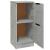 Servante, 2 buc., gri beton, 30x30x70 cm, lemn compozit GartenMobel Dekor