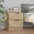 Noptiere, 2 buc., stejar sonoma, lemn prelucrat GartenMobel Dekor