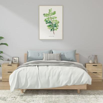 Noptiere, 2 buc., stejar sonoma, lemn prelucrat GartenMobel Dekor