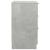 Noptiere, 2 buc., gri beton, 40x36x65 cm GartenMobel Dekor