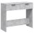 Măsuță consolă, gri beton, 90x36x75 cm, lemn prelucrat GartenMobel Dekor