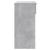Măsuță consolă, gri beton, 90x36x75 cm, lemn prelucrat GartenMobel Dekor