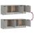 Comodă TV, gri beton, 102x35x36,5 cm, lemn prelucrat GartenMobel Dekor