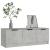 Comodă TV, gri beton, 102x35x36,5 cm, lemn prelucrat GartenMobel Dekor