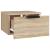 Noptiere de perete, 2 buc., stejar sonoma, 34x30x20 cm GartenMobel Dekor